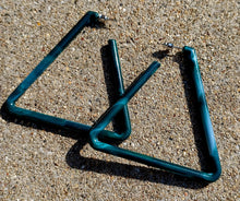 Load image into Gallery viewer, Triangle acrylic earrings Kargo Fresh
