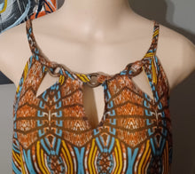 Load image into Gallery viewer, Tribal print hi low tunic top 2xl Kargo Fresh
