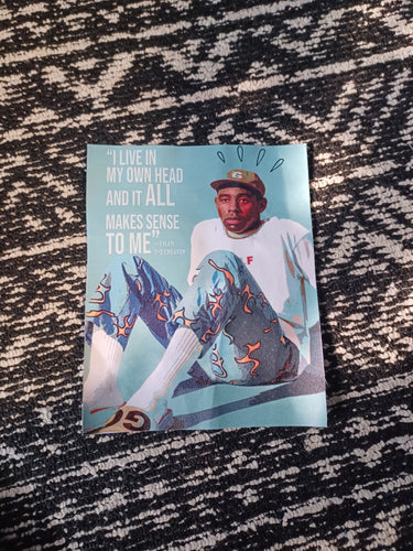 Tyler the creator canvas print 8x11 Kargo Fresh