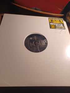 USDA White Girl Promo vinyl 2007 White Vinyl New Kargo Fresh