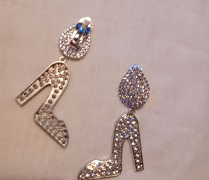 Unique High Heel Design Clip On Earrings Kargo Fresh