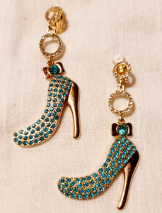 Unique High Heel Design Clip On Earrings Kargo Fresh