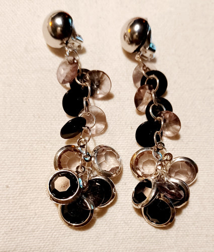 Unique beaded grapevine clip on earrings Kargo Fresh