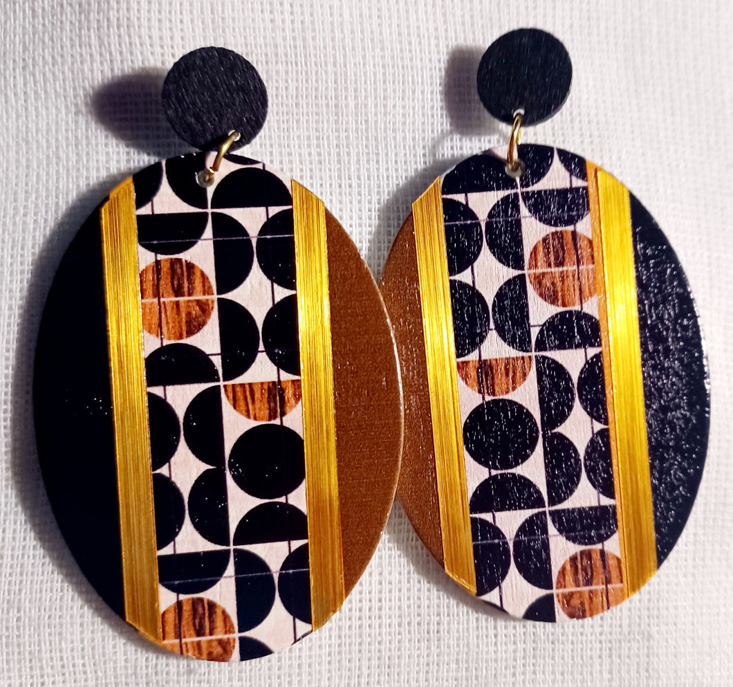 Unique  boho hoop earrings Kargo Fresh