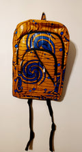 Load image into Gallery viewer, Unisex Handmade Cotton Ankara Bookbag Kargo Fresh
