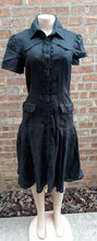 Load image into Gallery viewer, VINTAGE UK IMPORT RARE NIENHAUS 100% LINEN MIDI DRESS 6/8 Kargo Fresh
