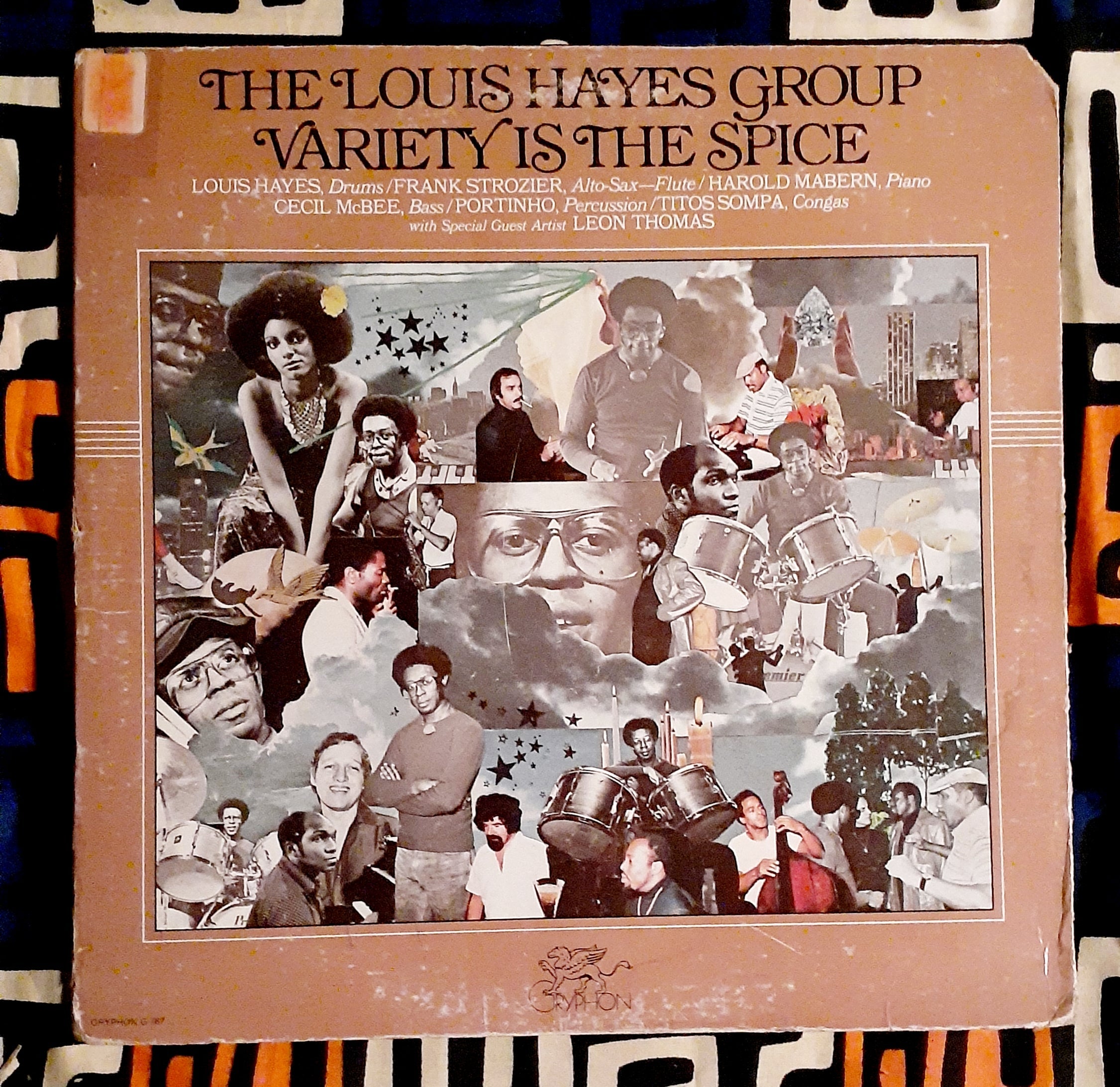 Variety is the Spice - The Louis Hayes Group 33 RPM Lp 1979