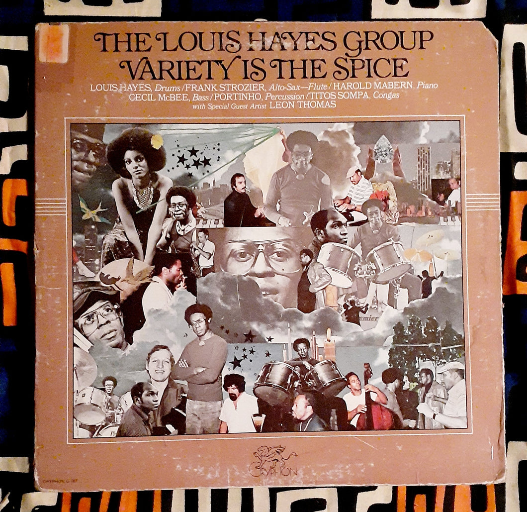 Variety is the Spice - The Louis Hayes Group 33 RPM Lp 1979 Kargo Fresh