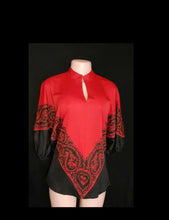 Load image into Gallery viewer, Vintage 1960s era Alfred Shaheen Top Size Medium Kargo Fresh
