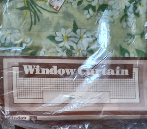 Vintage 1960s vinyl window curtaim Westbury Kargo Fresh