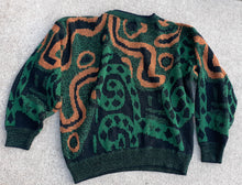 Load image into Gallery viewer, Vintage 1980s City Streets Acrylic Sweater M/L Kargo Fresh
