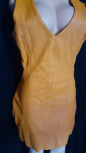 Load image into Gallery viewer, Vintage 1980s Era Mustard Yellow Dress L/XL Kargo Fresh
