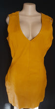 Load image into Gallery viewer, Vintage 1980s Era Mustard Yellow Dress L/XL Kargo Fresh
