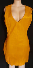 Load image into Gallery viewer, Vintage 1980s Era Mustard Yellow Dress L/XL Kargo Fresh
