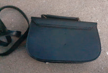 Load image into Gallery viewer, Vintage 1980s  Faux Leather Satchel Bag Kargo Fresh
