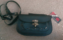 Load image into Gallery viewer, Vintage 1980s  Faux Leather Satchel Bag Kargo Fresh
