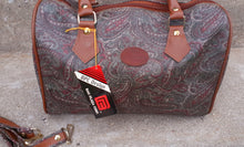 Load image into Gallery viewer, Vintage 1980s  Paisley print Drs. Bag Kargo Fresh
