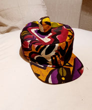 Load image into Gallery viewer, Vintage 1990s Abstract Tall Cadet Hat with ball M/L Kargo Fresh
