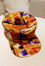 Load image into Gallery viewer, Vintage 1990s Abstract Tall Cadet Hat with ball M/L Kargo Fresh
