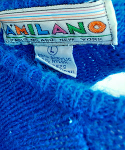 Vintage A'Milano Sequin Sweater (1980s) Size M/L Kargo Fresh