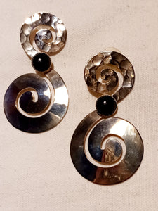 Vintage Abstract Handmade Earrings Kargo Fresh