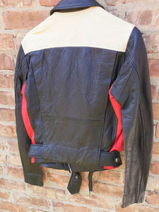 Vintage Acne Studios Stockholm Lambskin leather Moto Jacket Size 36 Kargo Fresh
