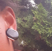 Load image into Gallery viewer, Vintage Acrylic and Metal  Clip On Cluster Earrings Kargo Fresh

