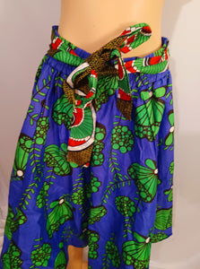 Vintage African Print Skirt L/XL Kargo Fresh