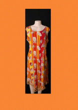 Load image into Gallery viewer, Vintage Afrocentric Peasant Dress L/XL Kargo Fresh
