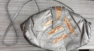Vintage Atalla New York Leather Shoulder Bag Kargo Fresh