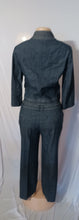 Load image into Gallery viewer, Vintage Attention Denim Cropped Denim Pants Suit 8 Kargo Fresh
