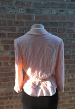 Load image into Gallery viewer, Vintage BCBGMAXAZRIA Rayon Silk Velvet Blazer Size Kargo Fresh
