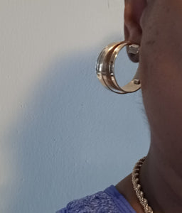 Vintage Bergere Multi Hoop earrings Kargo Fresh