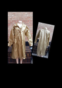 Vintage Betmar Gold Raincoat L Kargo Fresh