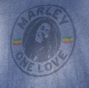 Vintage  Bob Marley One Love Tee Xl Kargo Fresh