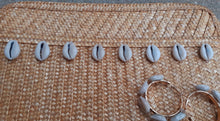 Load image into Gallery viewer, Vintage Boho Straw Clutch and Earrings Set Kargo Fresh
