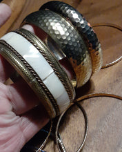 Load image into Gallery viewer, Vintage Brass and Metal Bracelet Set Kargo Fresh
