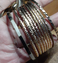 Load image into Gallery viewer, Vintage Brass and Metal Bracelet Set Kargo Fresh

