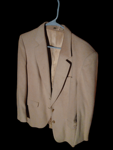 Vintage Burberry Wool and camel hair blazer 12 Kargo Fresh