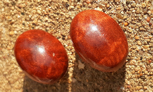 Vintage California Redwood Clip On Stud Earrings Kargo Fresh