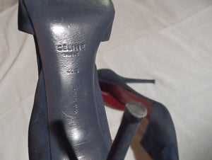 Vintage Celine Dorsay Pumps 11.5 Kargo Fresh