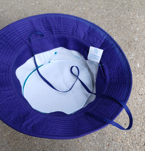 Vintage Charlotte Hornets Bucket Hat deadstock Medium 1990s Kargo Fresh