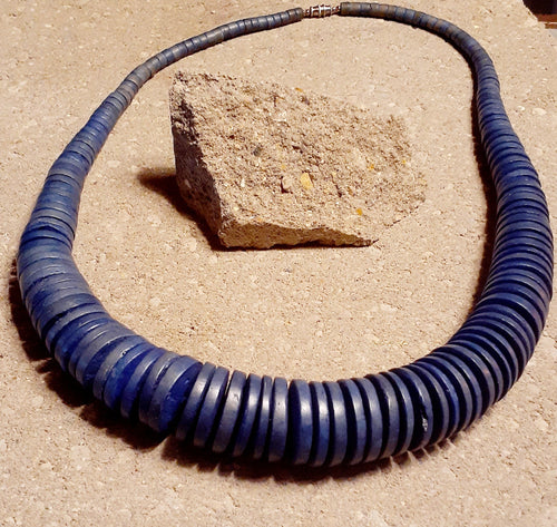 Vintage Chunky African Wood Bead Necklace Kargo Fresh