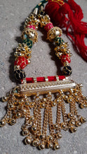 Load image into Gallery viewer, Vintage Chunky India Ceremony Charm Necklace Kargo Fresh
