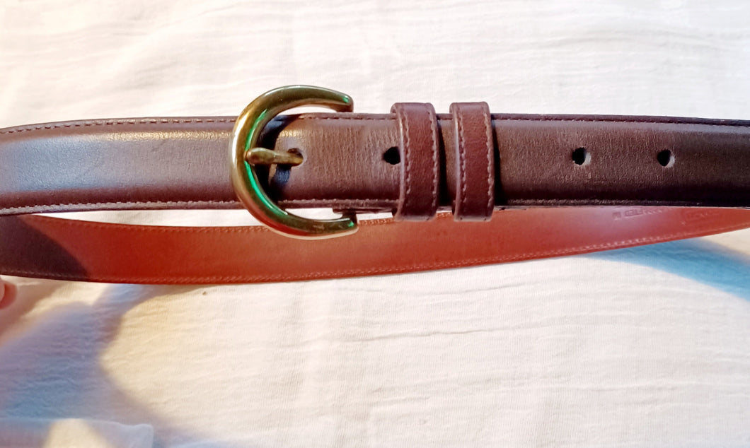 Vintage Coach 8400 Brown Belt M Kargo Fresh