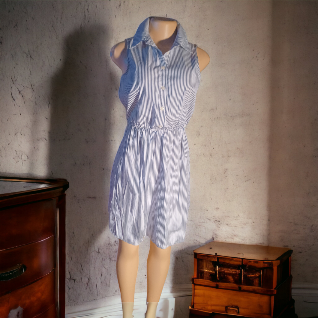 Vintage Cotton Shirt Dress Size Small Kargo Fresh