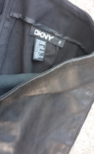 Load image into Gallery viewer, Vintage DKNY Leather Front Mixed Media Pants Size 2 Kargo Fresh
