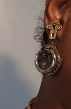 Load image into Gallery viewer, Vintage Donald Stannard Brass Door knocker clip ons Rare Kargo Fresh
