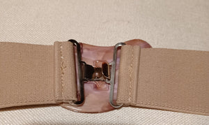 Vintage Elastic and lucite belt Kargo Fresh