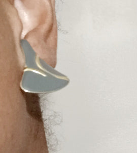 Vintage Enameled  Cluster Clip on Earrings Kargo Fresh